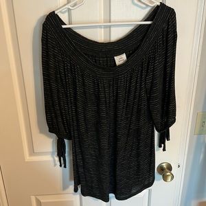 Off the shoulder shirt